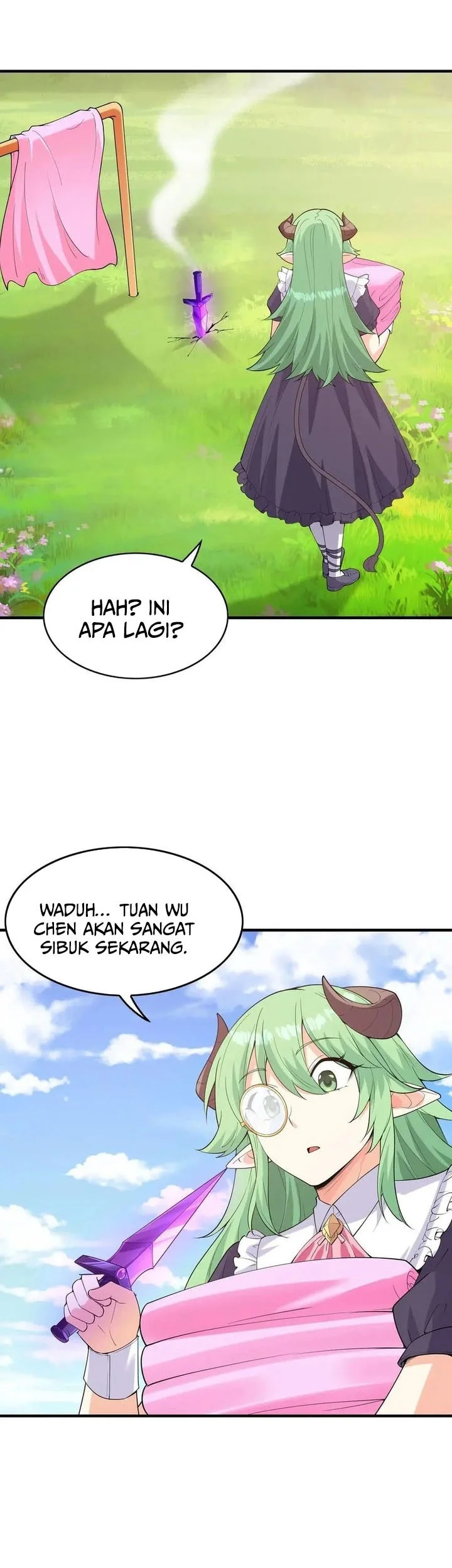 My Harem Is Entirely Female Demon Villains Chapter 129 - halaman 40