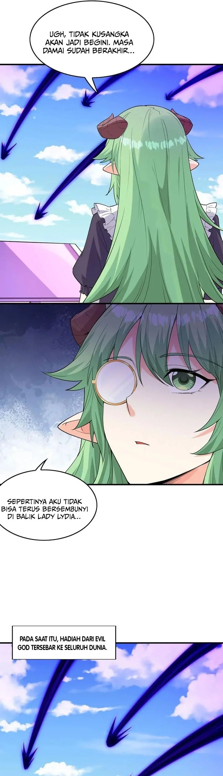 My Harem Is Entirely Female Demon Villains Chapter 129 - halaman 42