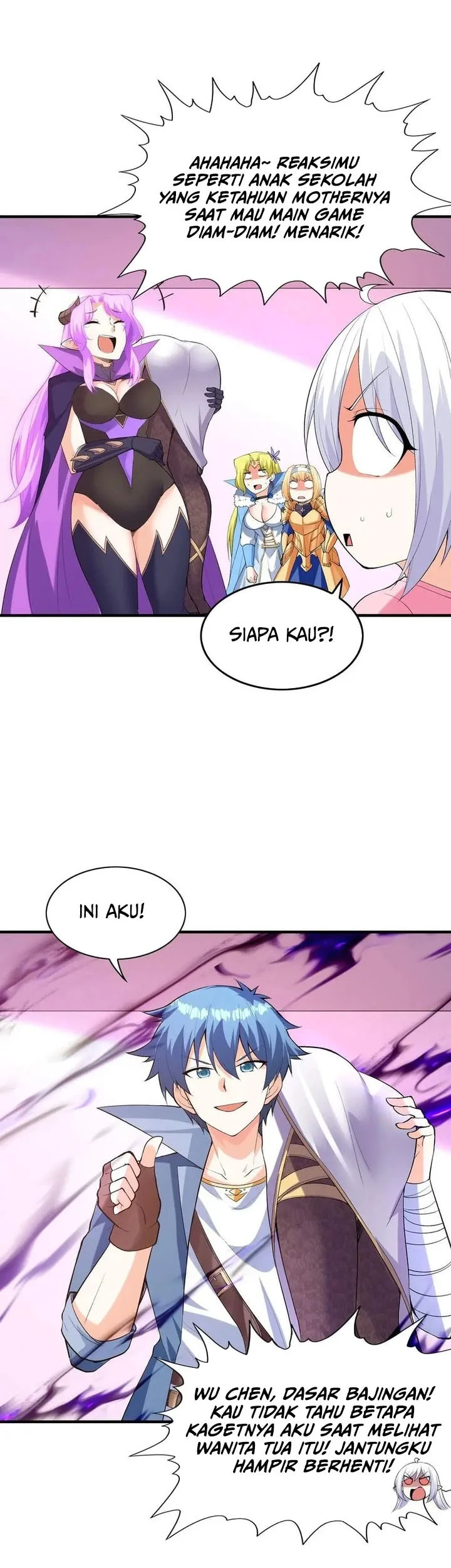 My Harem Is Entirely Female Demon Villains Chapter 129 - halaman 8