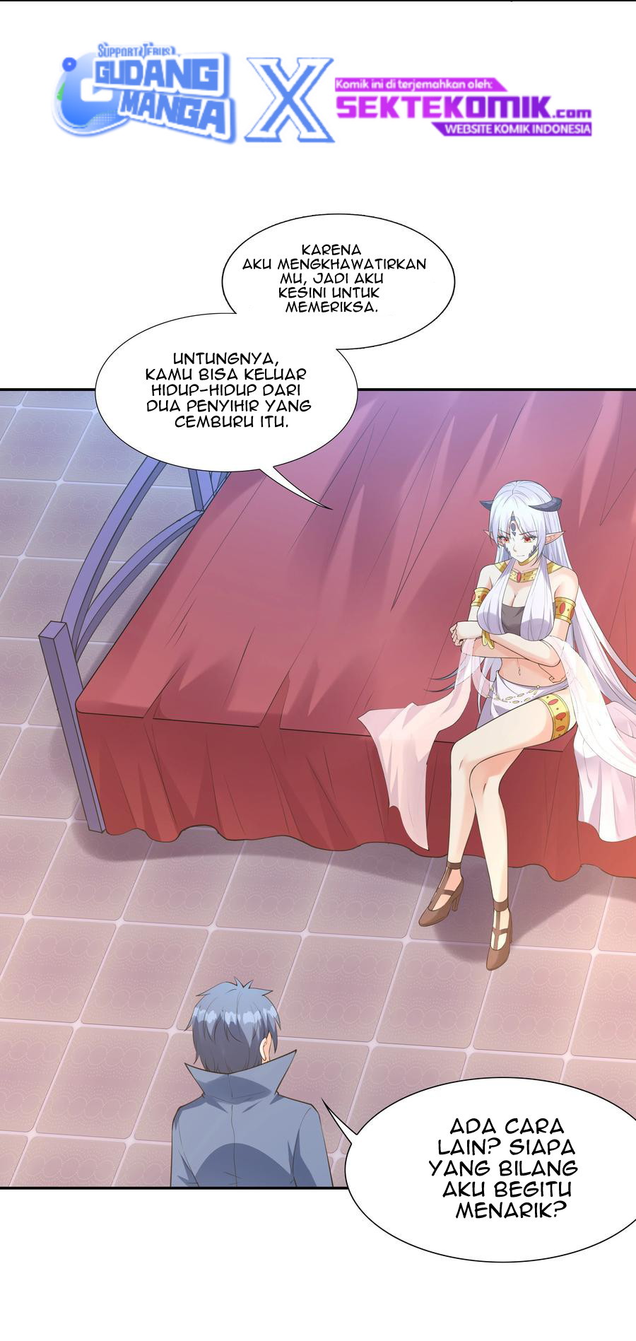 My Harem Is Entirely Female Demon Villains Chapter 13 - halaman 4