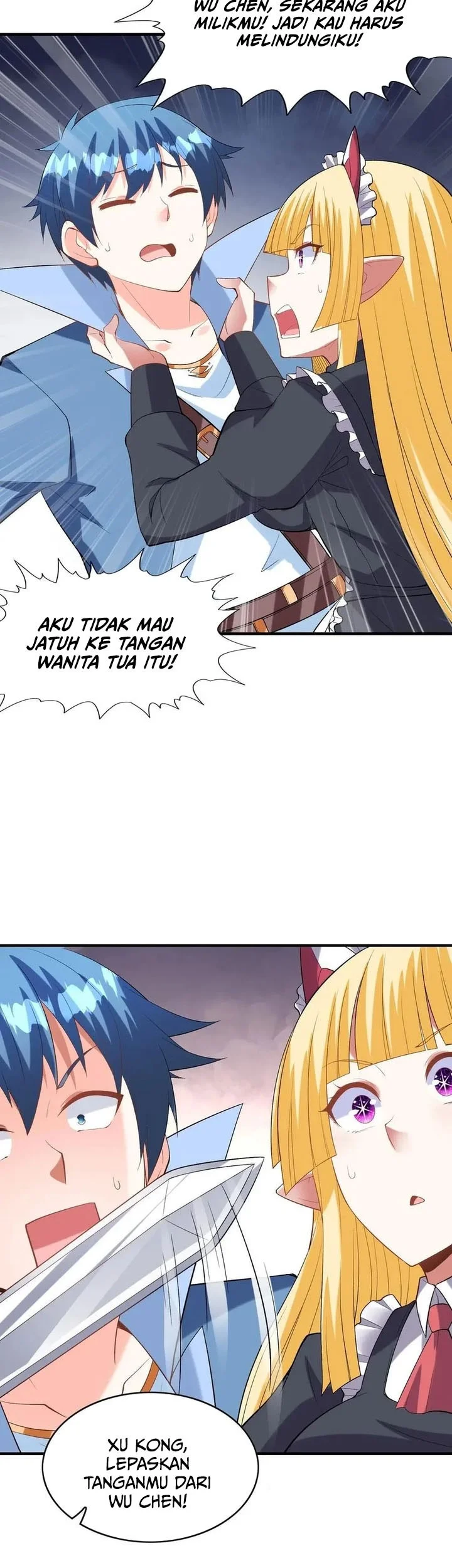 My Harem Is Entirely Female Demon Villains Chapter 130 - halaman 22