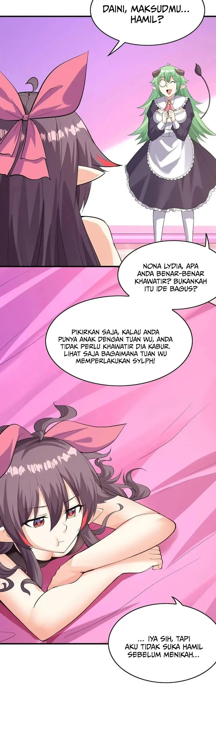 My Harem Is Entirely Female Demon Villains Chapter 130 - halaman 30