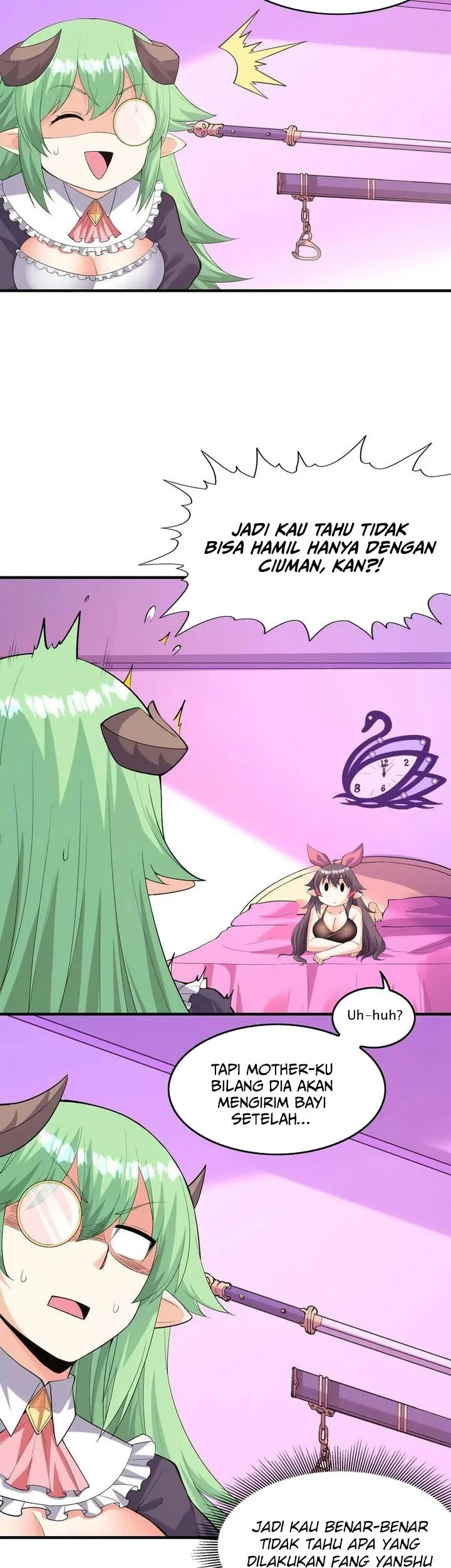 My Harem Is Entirely Female Demon Villains Chapter 130 - halaman 32