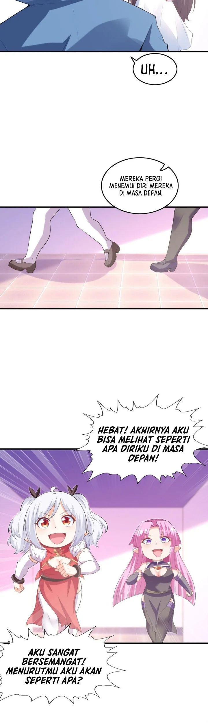 My Harem Is Entirely Female Demon Villains Chapter 132 - halaman 16