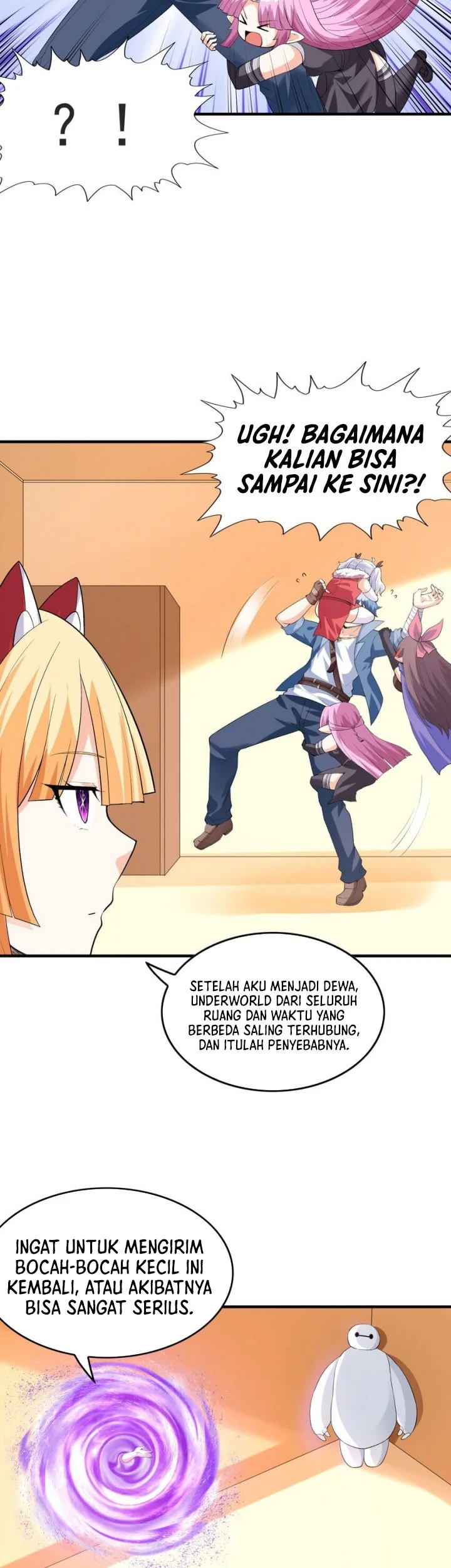 My Harem Is Entirely Female Demon Villains Chapter 132 - halaman 4