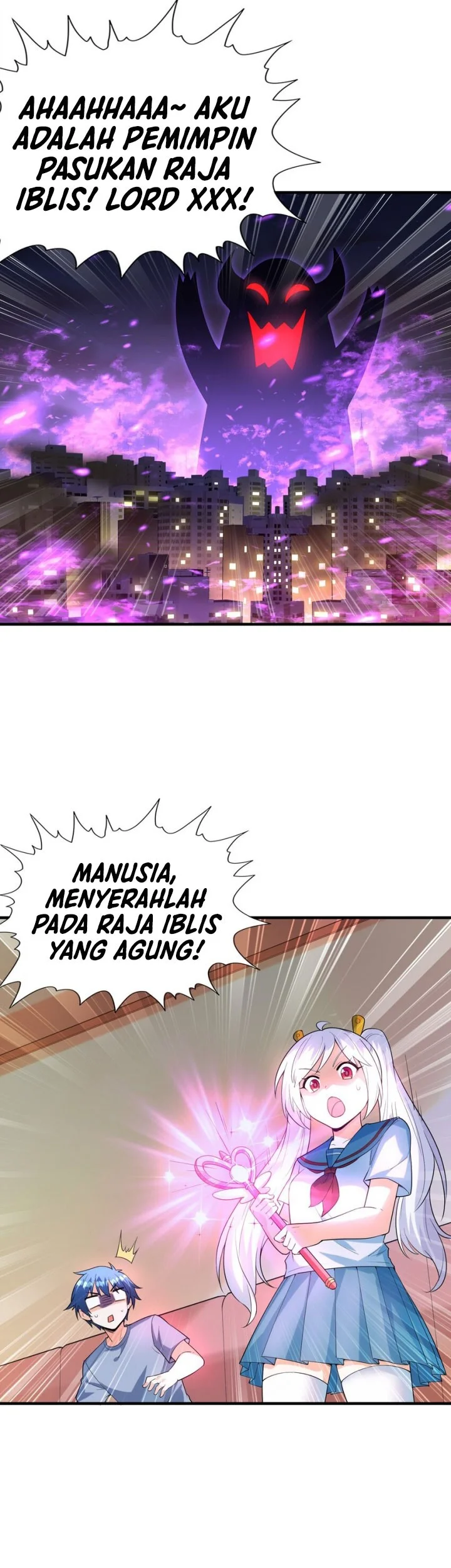 My Harem Is Entirely Female Demon Villains Chapter 133 - halaman 36