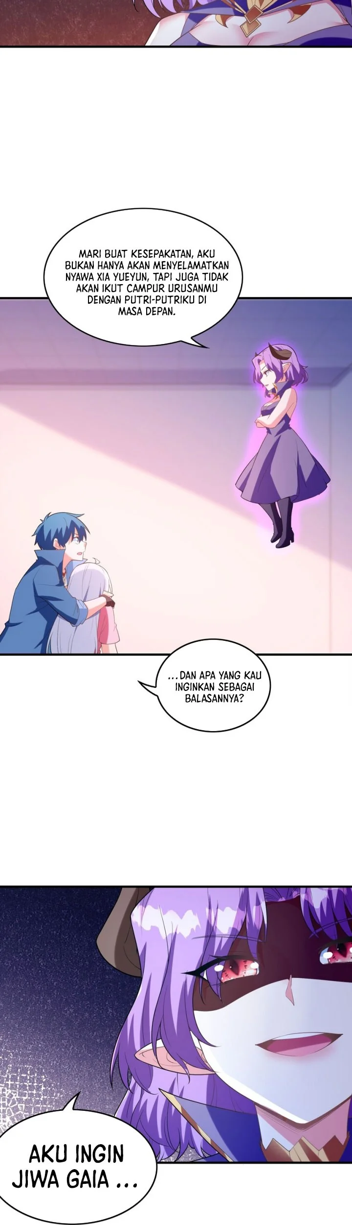 My Harem Is Entirely Female Demon Villains Chapter 133 - halaman 8