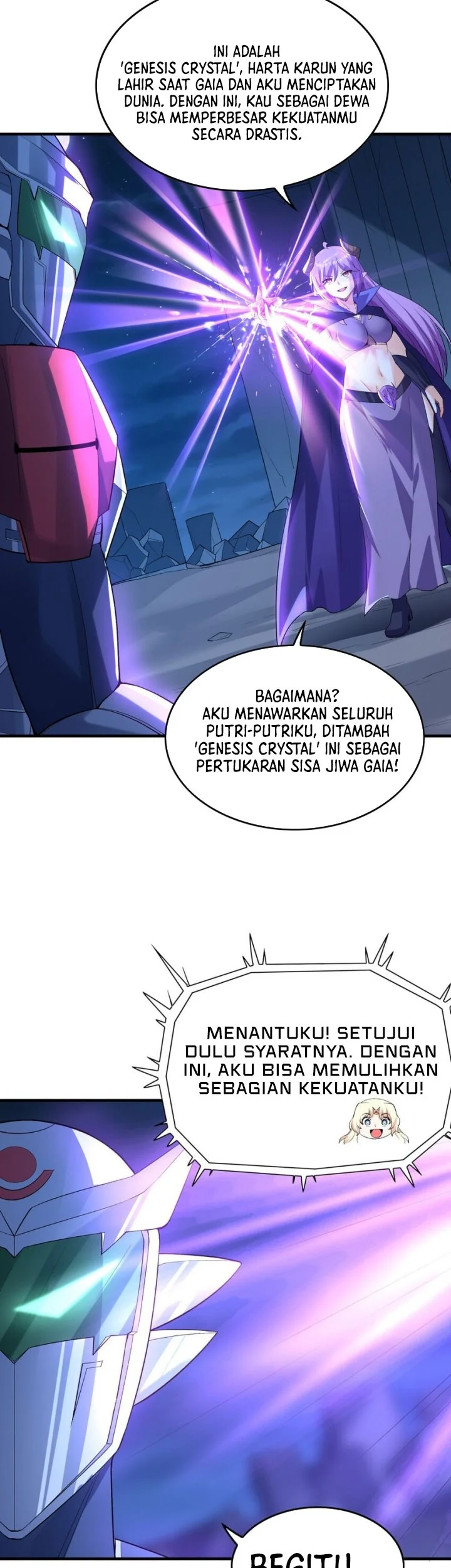 My Harem Is Entirely Female Demon Villains Chapter 134 - halaman 36