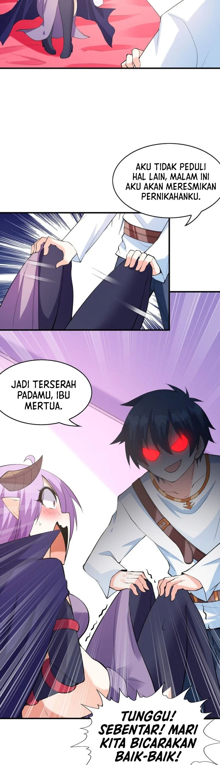My Harem Is Entirely Female Demon Villains Chapter 136 - halaman 20