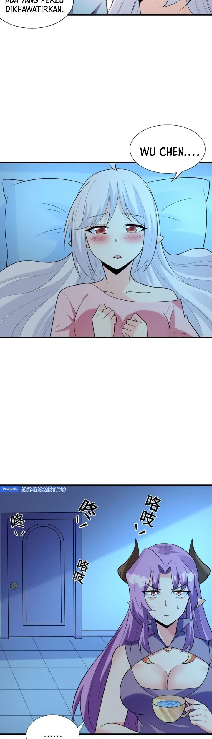My Harem Is Entirely Female Demon Villains Chapter 137 - halaman 32