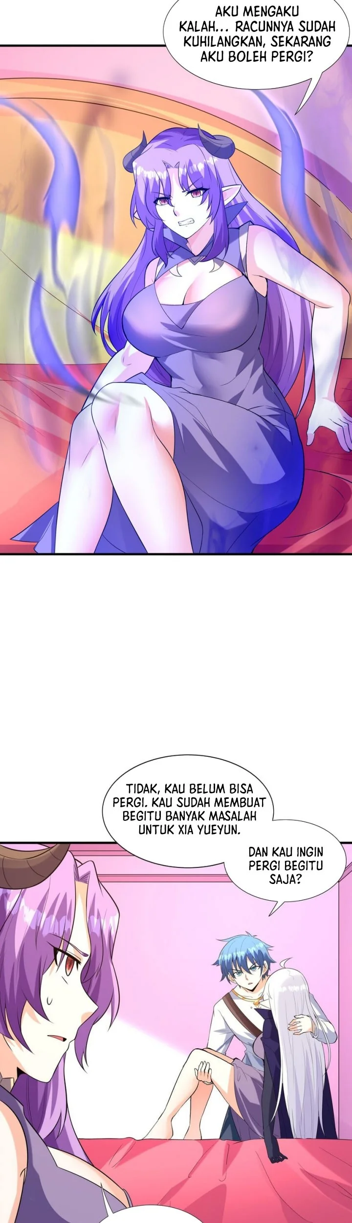My Harem Is Entirely Female Demon Villains Chapter 137 - halaman 6