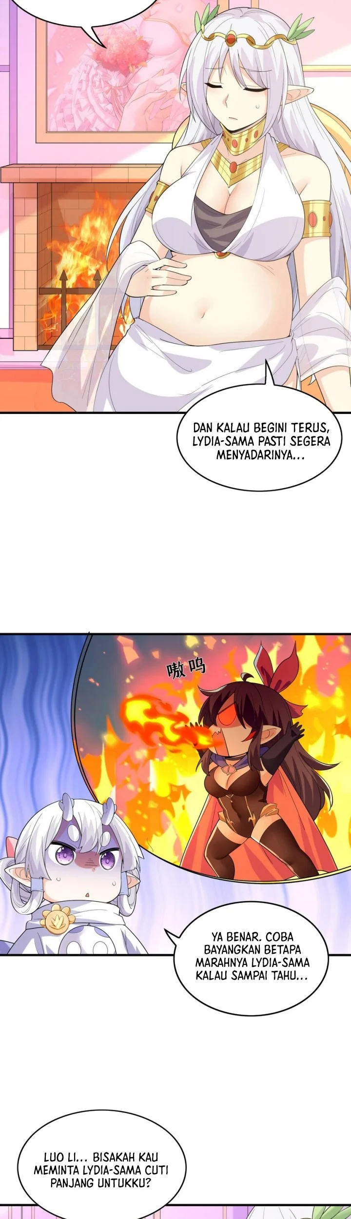 My Harem Is Entirely Female Demon Villains Chapter 138 - halaman 20