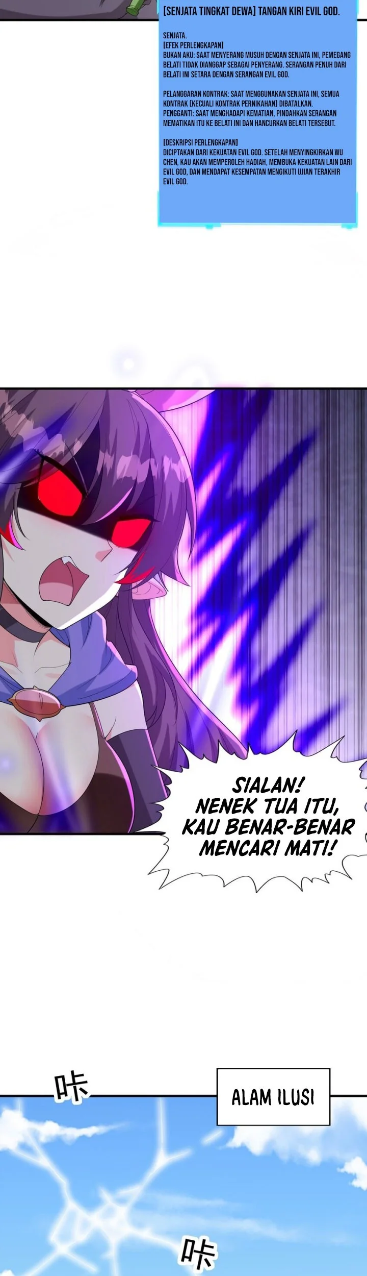 My Harem Is Entirely Female Demon Villains Chapter 138 - halaman 32