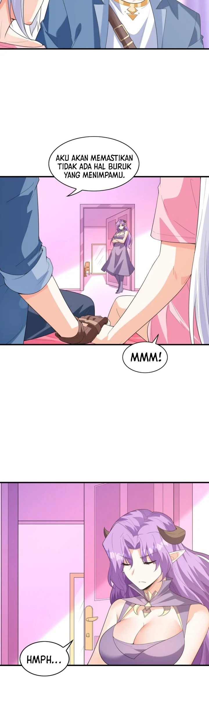 My Harem Is Entirely Female Demon Villains Chapter 138 - halaman 8