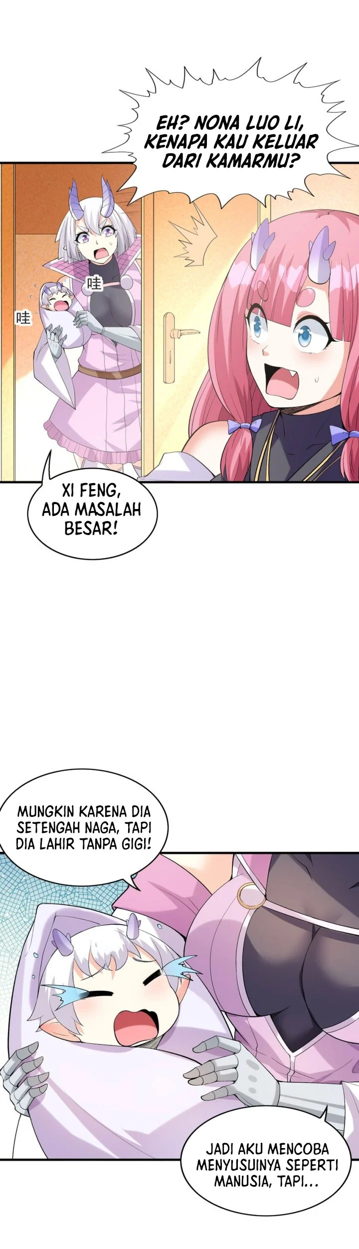 My Harem Is Entirely Female Demon Villains Chapter 139 - halaman 18
