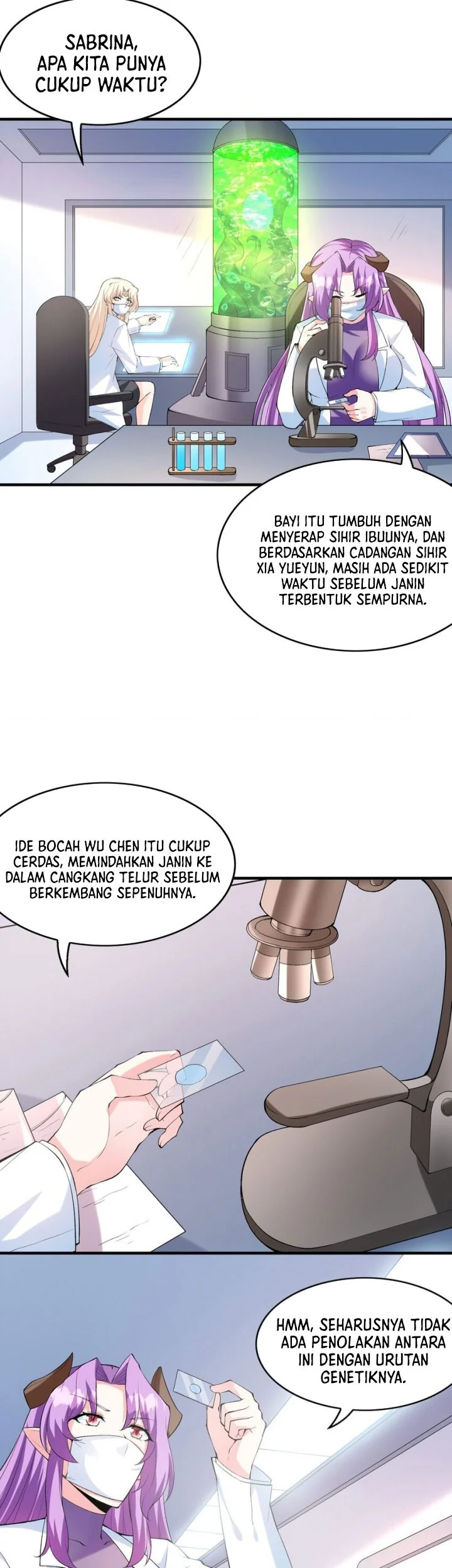 My Harem Is Entirely Female Demon Villains Chapter 139 - halaman 4
