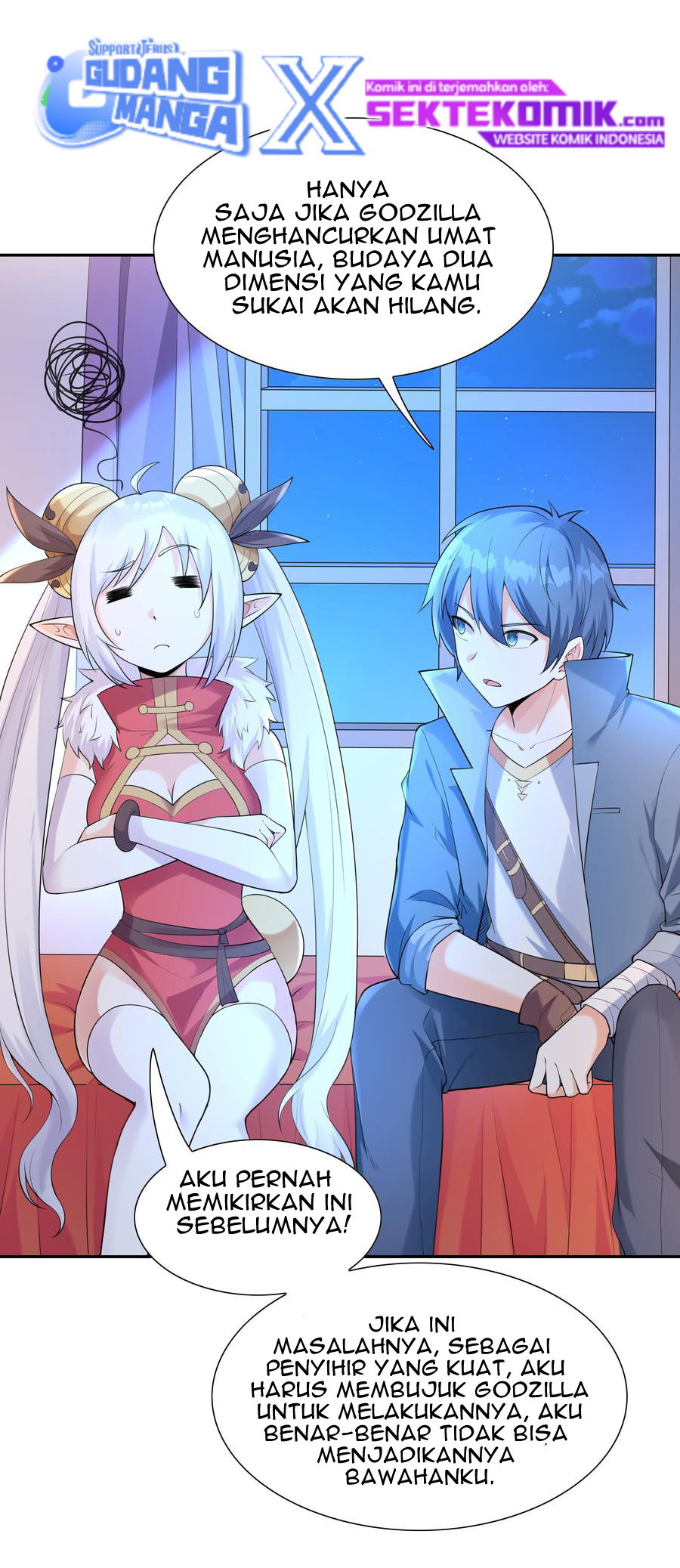 My Harem Is Entirely Female Demon Villains Chapter 14 - halaman 11