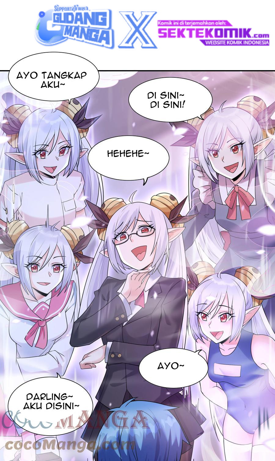 My Harem Is Entirely Female Demon Villains Chapter 14 - halaman 36