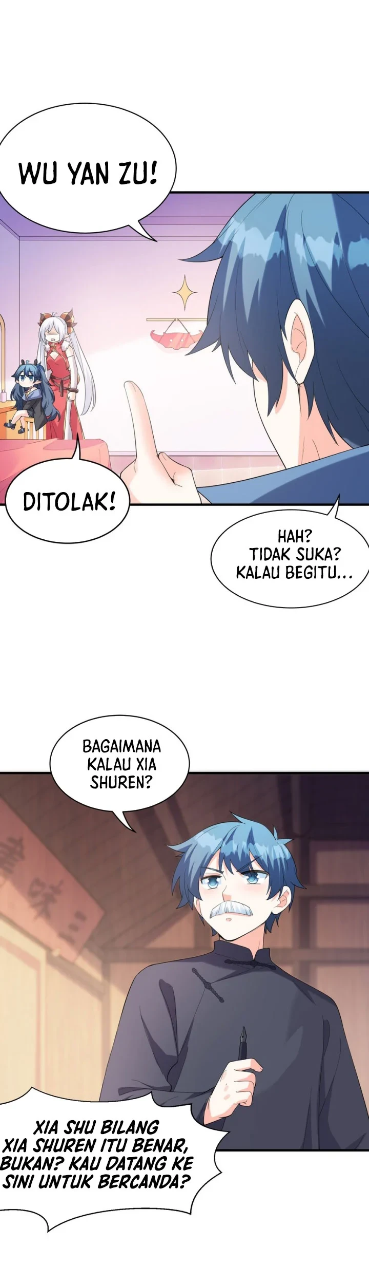 My Harem Is Entirely Female Demon Villains Chapter 140 - halaman 32