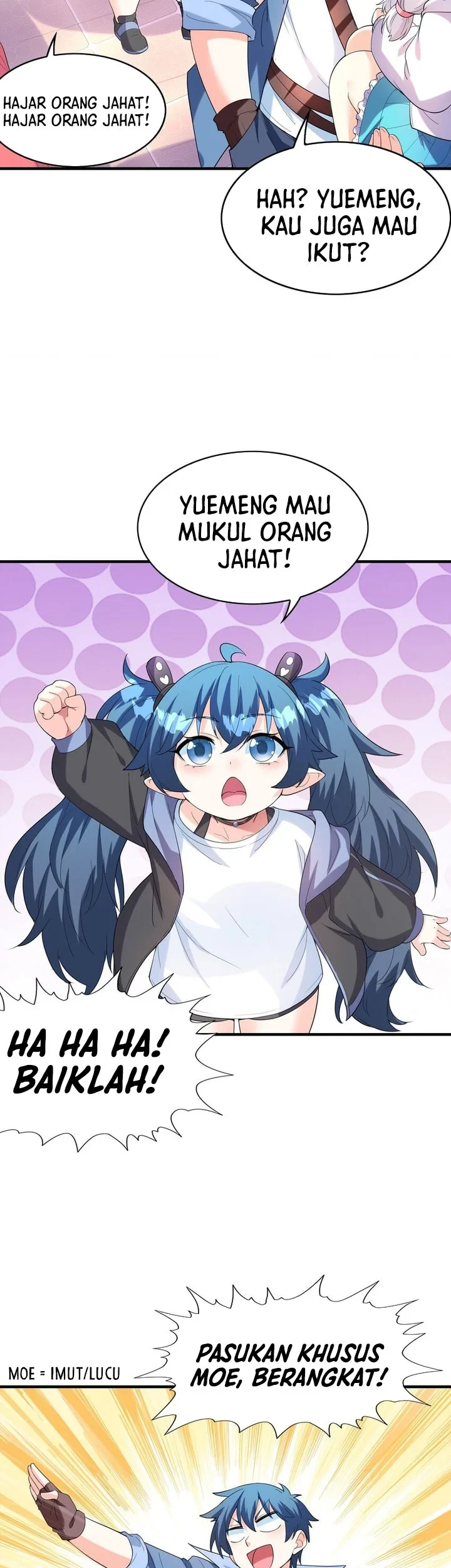 My Harem Is Entirely Female Demon Villains Chapter 141 - halaman 12