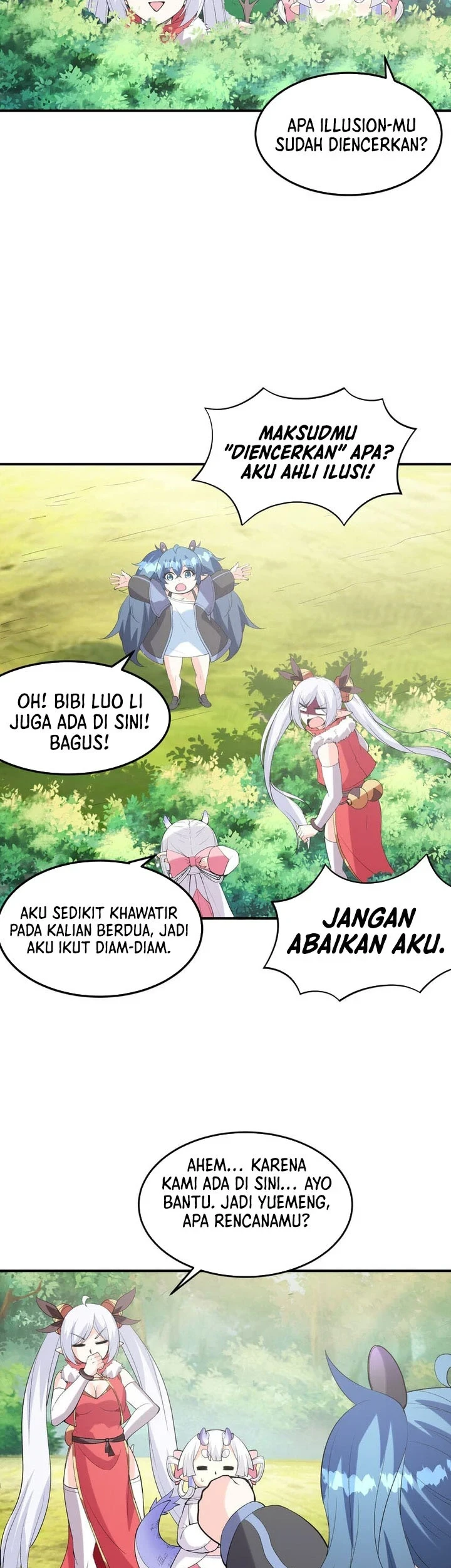 My Harem Is Entirely Female Demon Villains Chapter 142 - halaman 24
