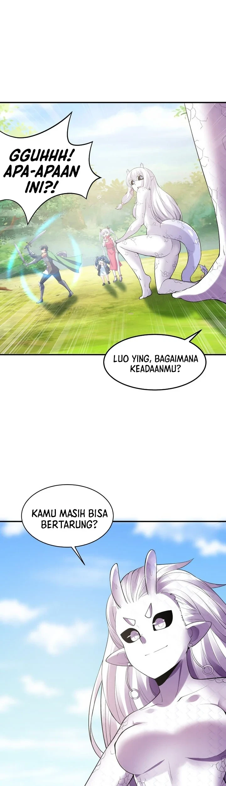 My Harem Is Entirely Female Demon Villains Chapter 142 - halaman 34