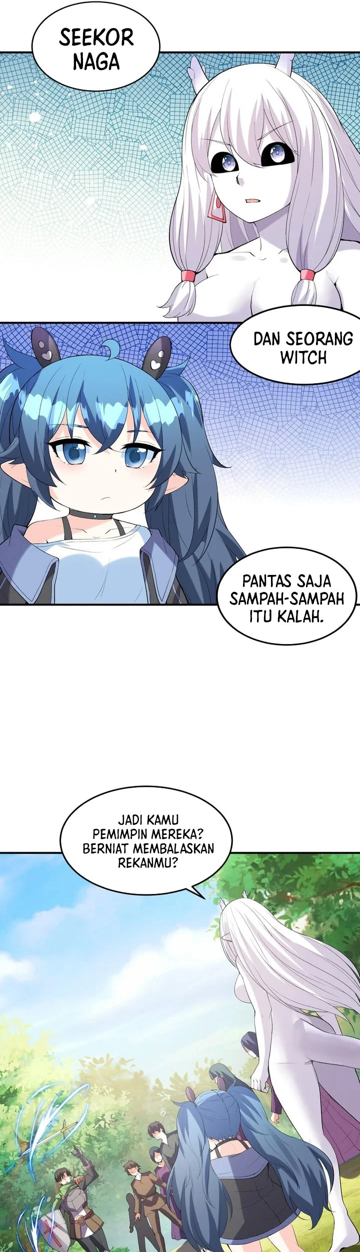 My Harem Is Entirely Female Demon Villains Chapter 142 - halaman 8