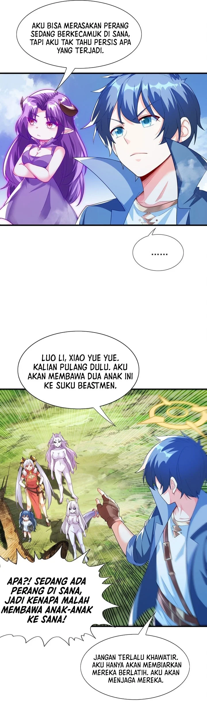 My Harem Is Entirely Female Demon Villains Chapter 143 - halaman 14
