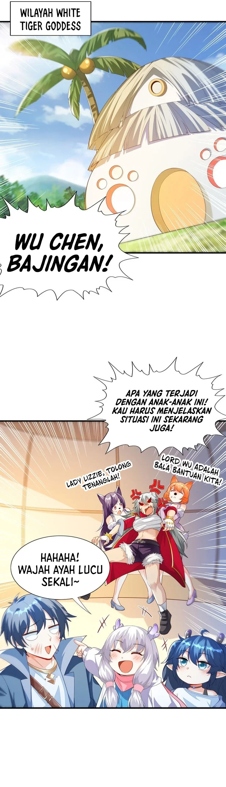 My Harem Is Entirely Female Demon Villains Chapter 143 - halaman 26