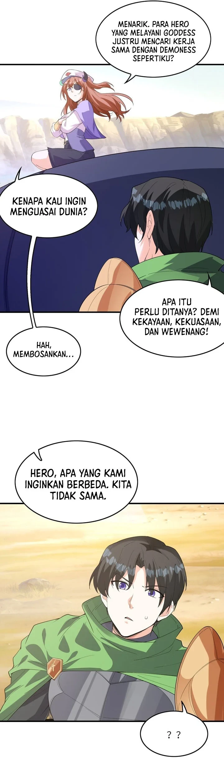 My Harem Is Entirely Female Demon Villains Chapter 144 - halaman 14