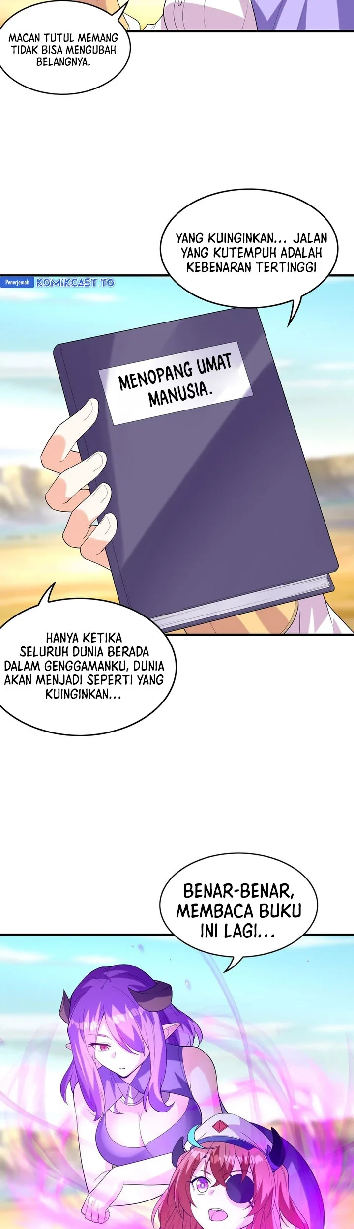 My Harem Is Entirely Female Demon Villains Chapter 144 - halaman 18
