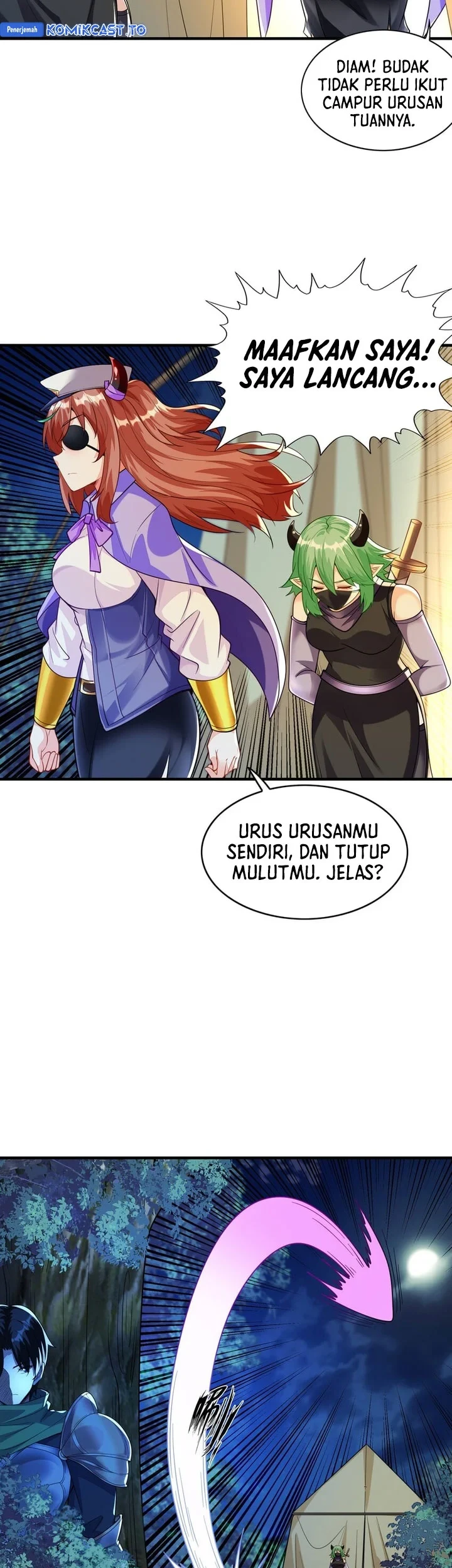 My Harem Is Entirely Female Demon Villains Chapter 145 - halaman 12