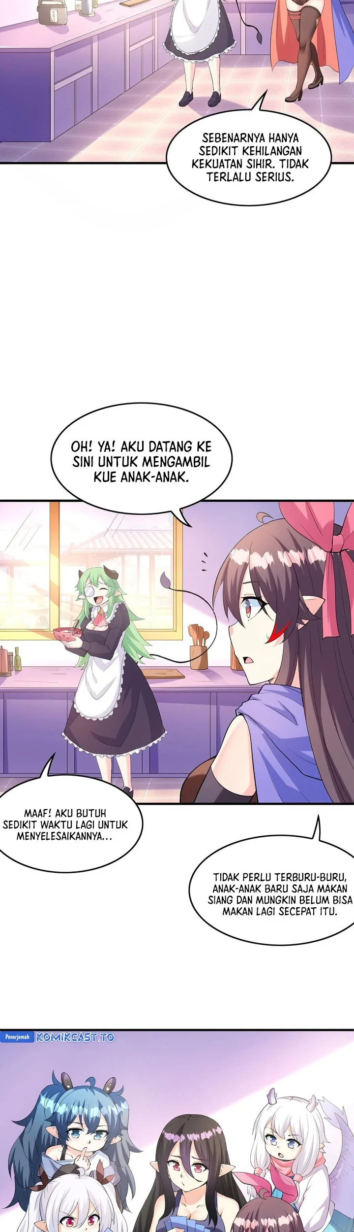 My Harem Is Entirely Female Demon Villains Chapter 147 - halaman 36