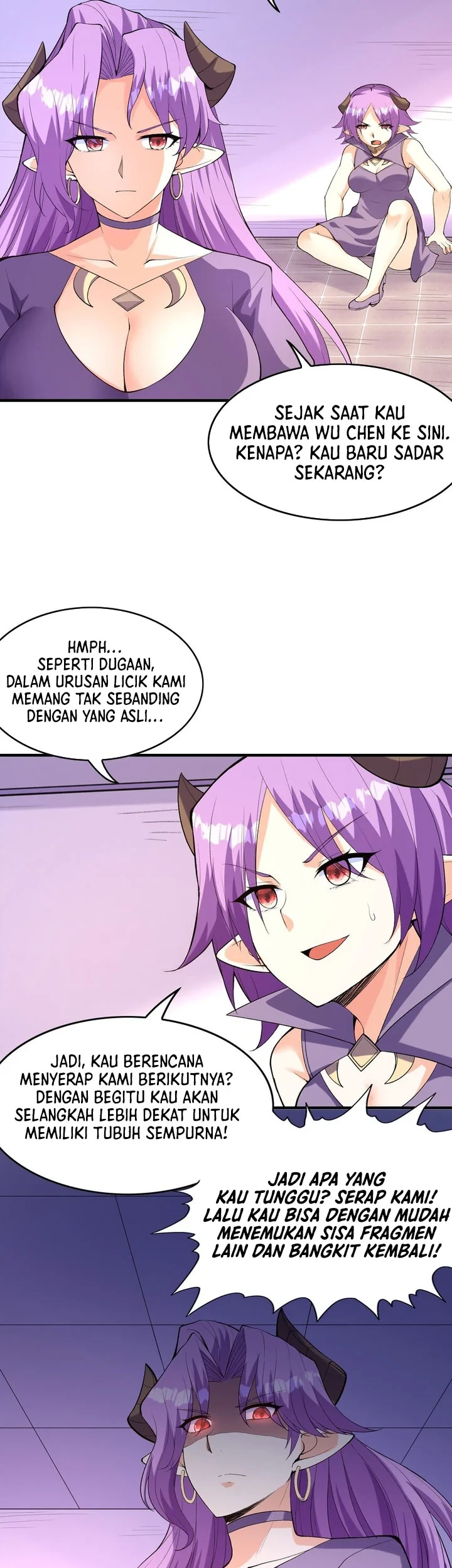My Harem Is Entirely Female Demon Villains Chapter 148 - halaman 10