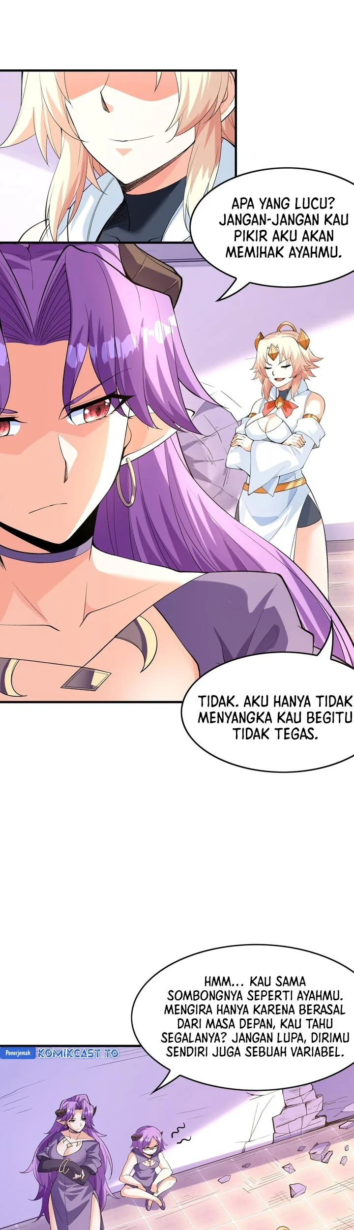 My Harem Is Entirely Female Demon Villains Chapter 148 - halaman 12