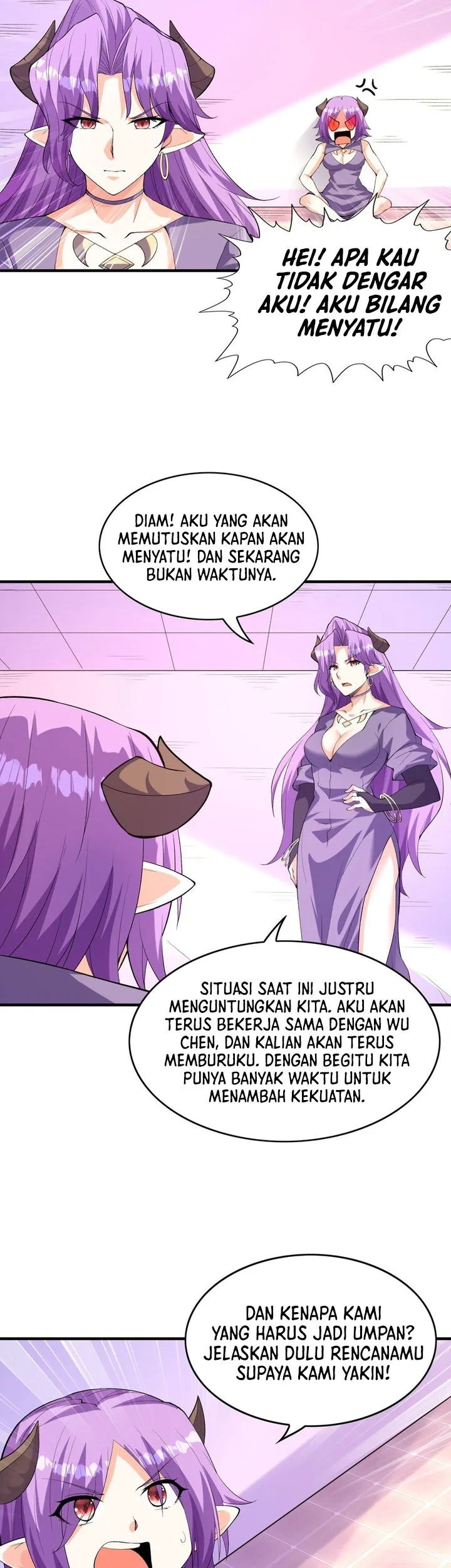 My Harem Is Entirely Female Demon Villains Chapter 148 - halaman 18