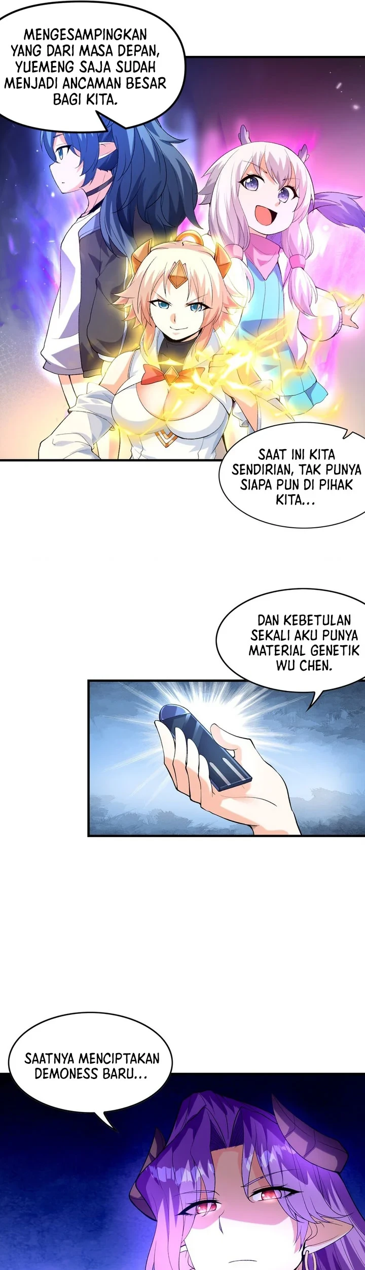 My Harem Is Entirely Female Demon Villains Chapter 148 - halaman 20