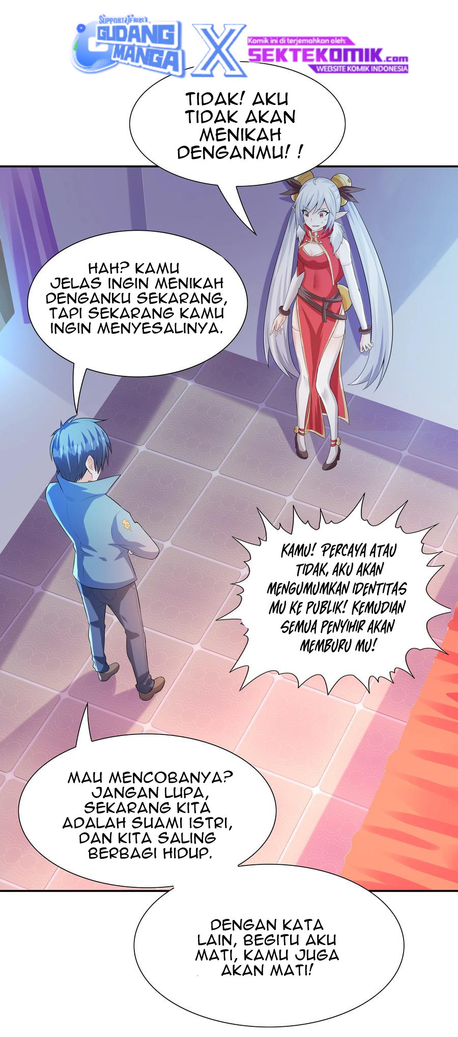 My Harem Is Entirely Female Demon Villains Chapter 15 - halaman 36