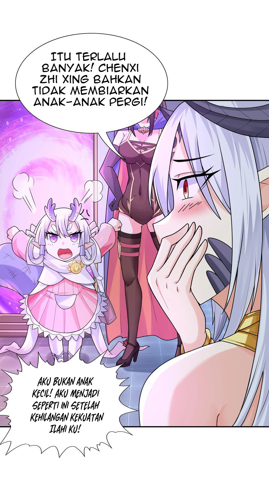 My Harem Is Entirely Female Demon Villains Chapter 15 - halaman 73
