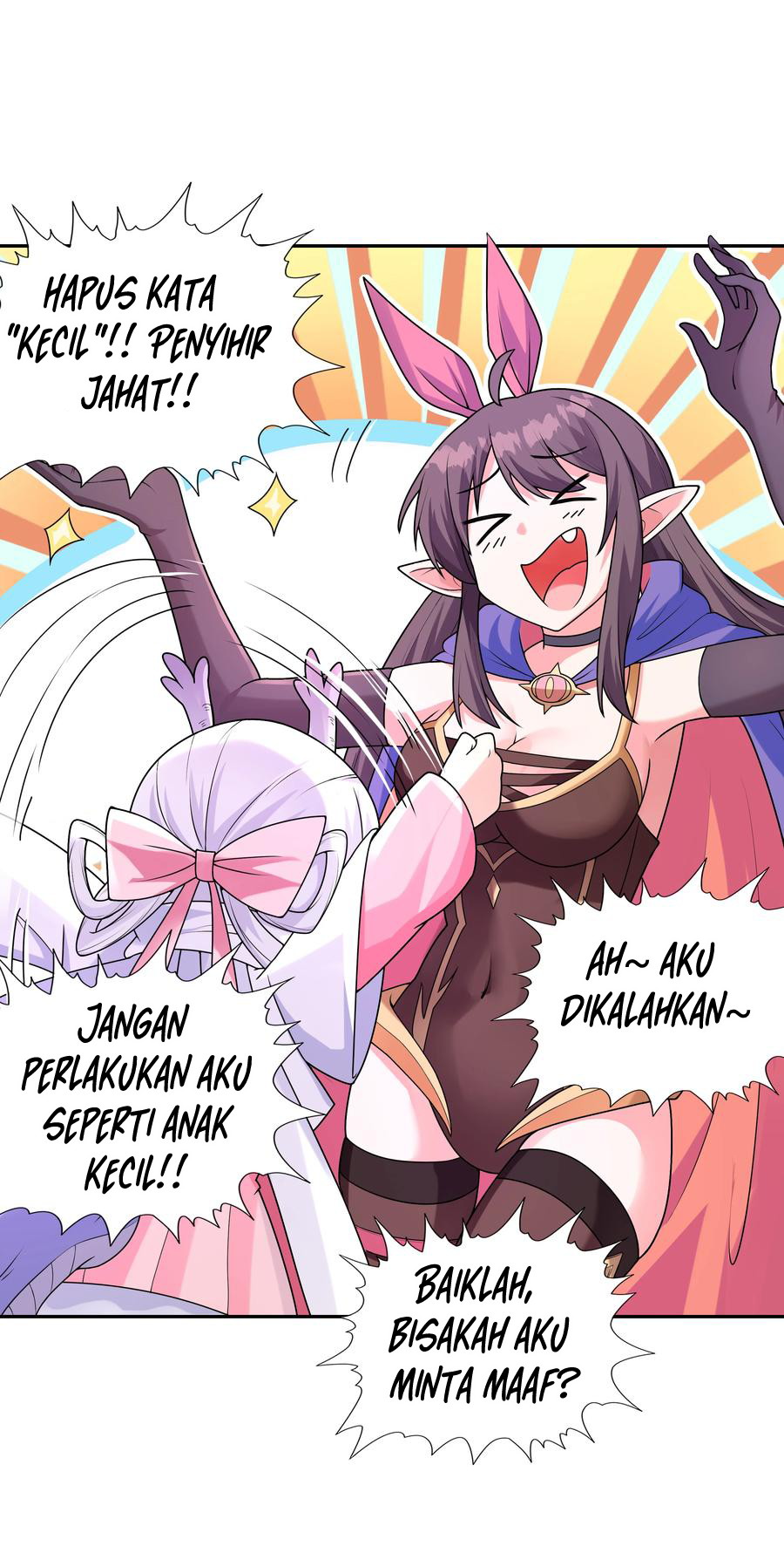 My Harem Is Entirely Female Demon Villains Chapter 15 - halaman 75