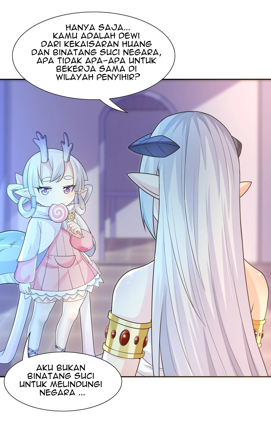 My Harem Is Entirely Female Demon Villains Chapter 15 - halaman 84