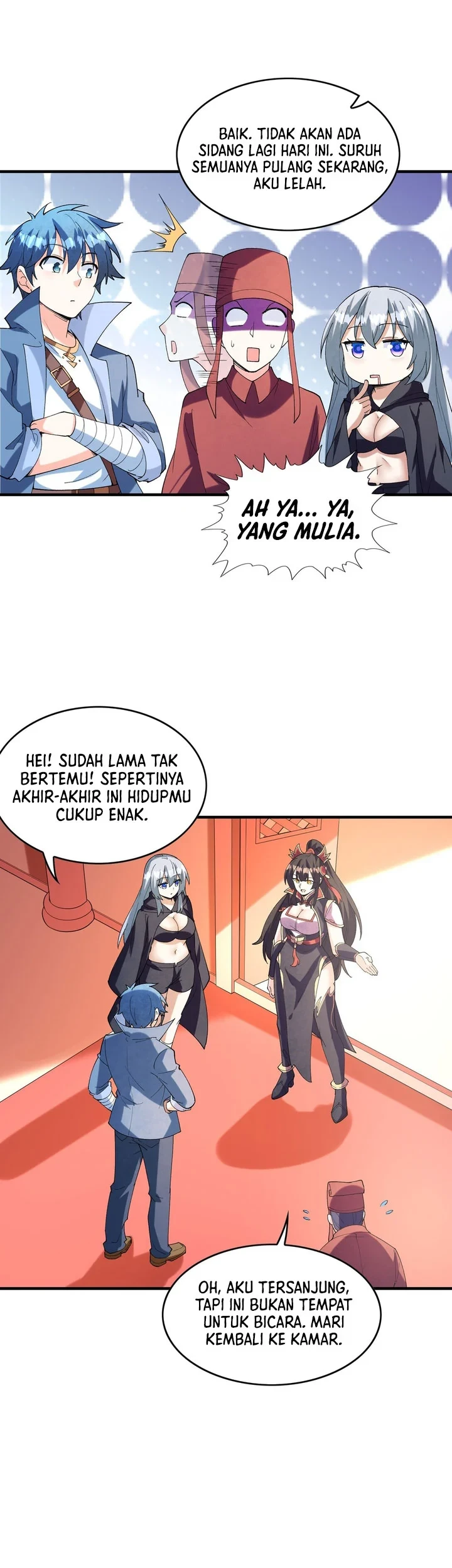 My Harem Is Entirely Female Demon Villains Chapter 151 - halaman 10