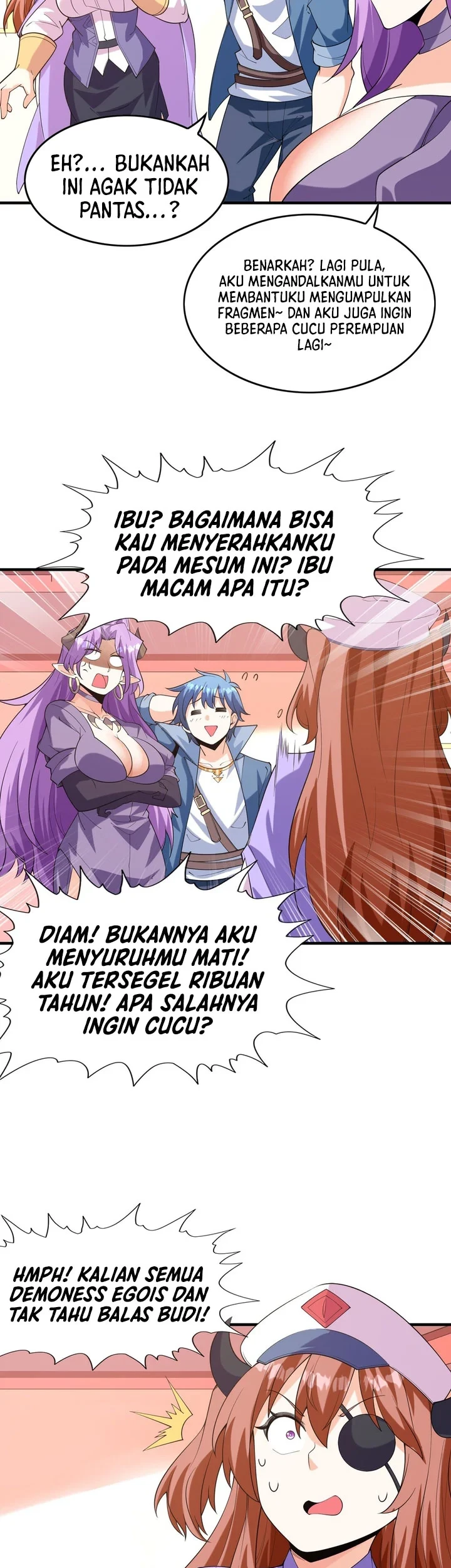 My Harem Is Entirely Female Demon Villains Chapter 151 - halaman 40