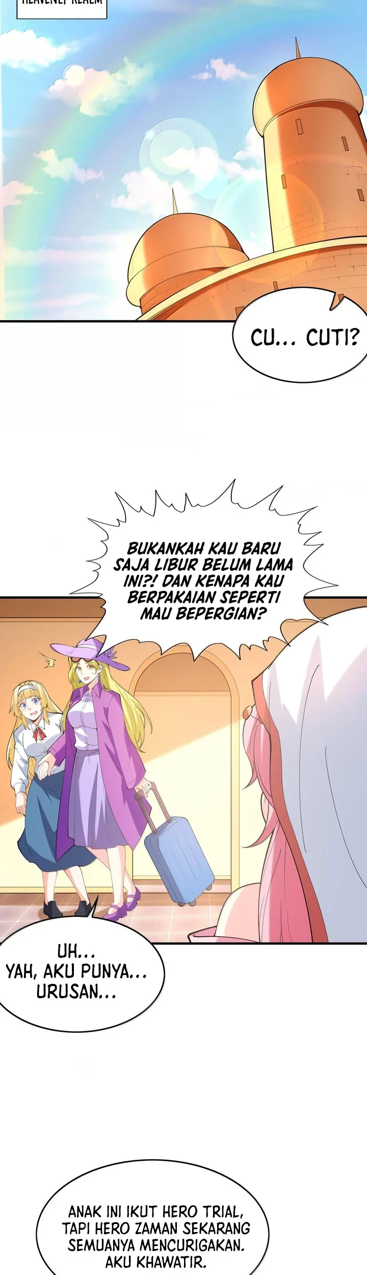 My Harem Is Entirely Female Demon Villains Chapter 153 - halaman 14