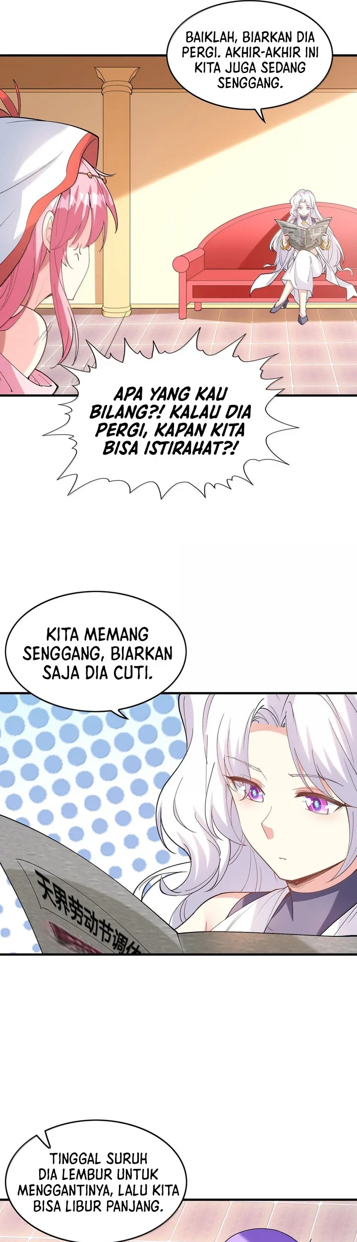 My Harem Is Entirely Female Demon Villains Chapter 153 - halaman 18