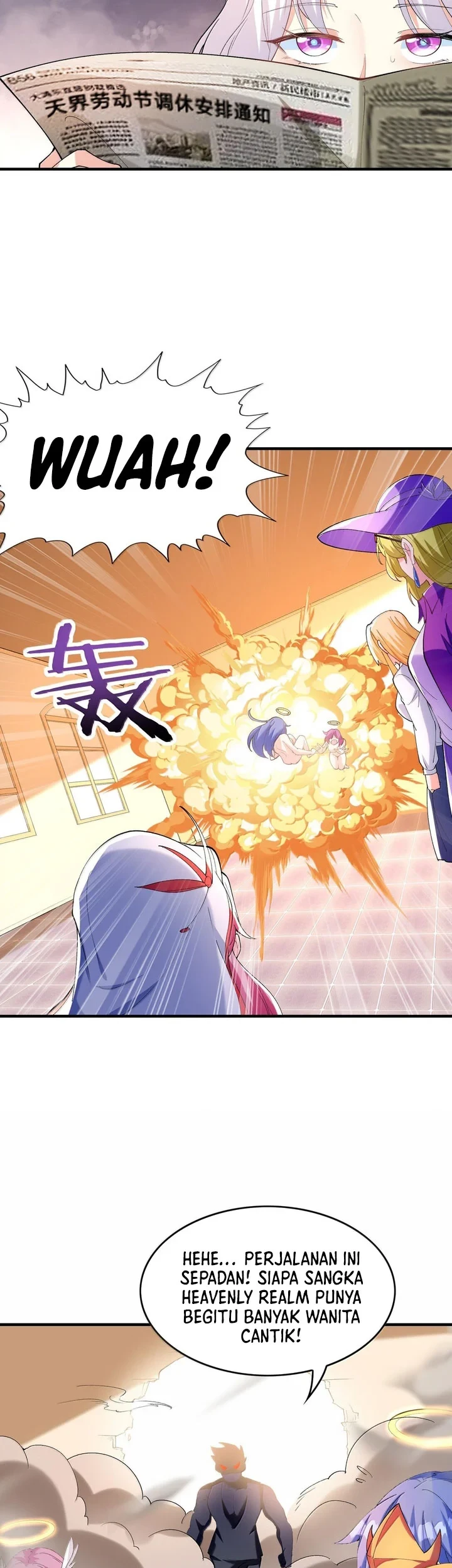 My Harem Is Entirely Female Demon Villains Chapter 153 - halaman 22