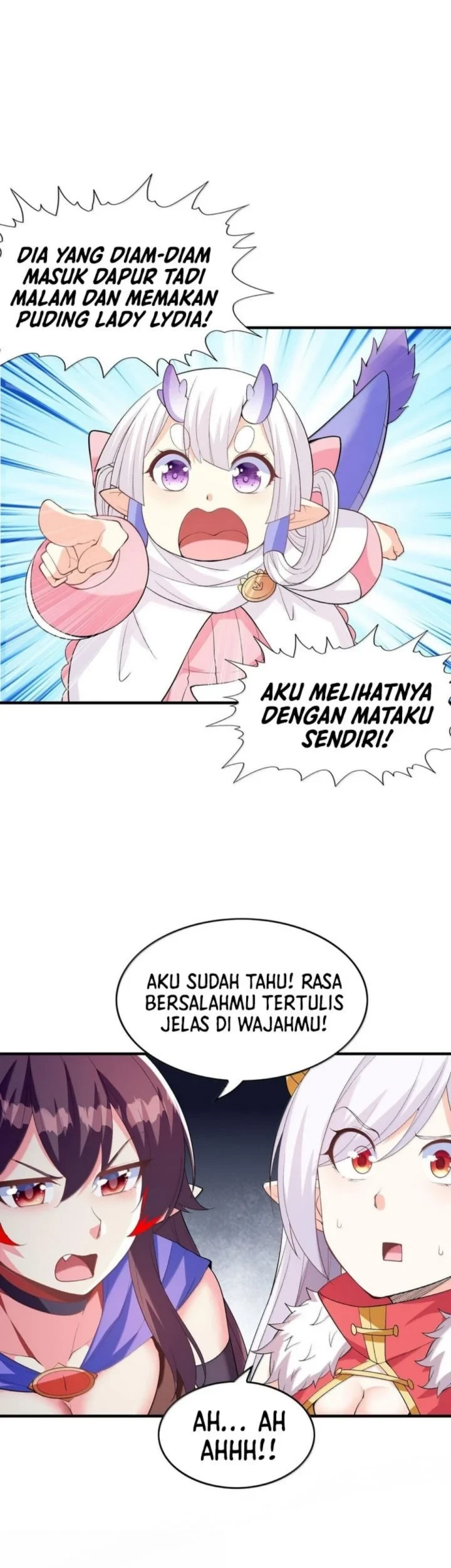 My Harem Is Entirely Female Demon Villains Chapter 154 - halaman 14