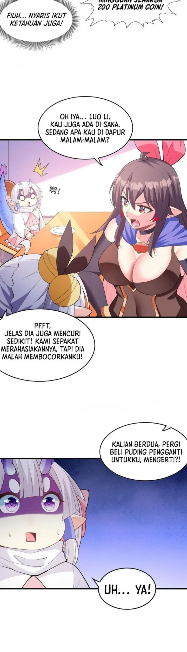My Harem Is Entirely Female Demon Villains Chapter 154 - halaman 16