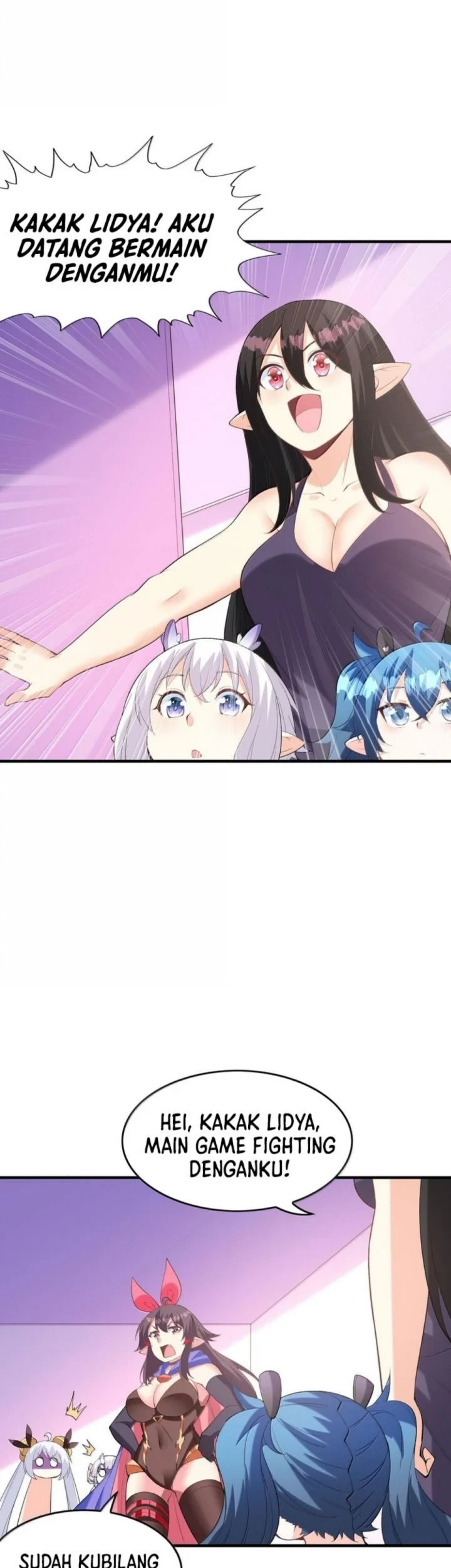 My Harem Is Entirely Female Demon Villains Chapter 154 - halaman 18