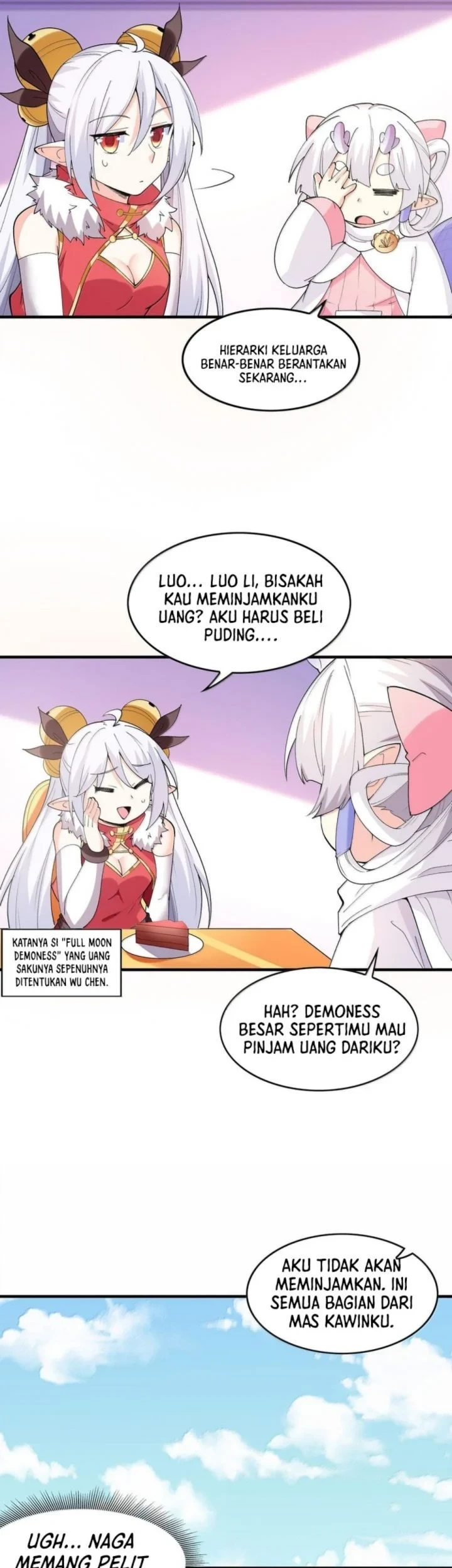 My Harem Is Entirely Female Demon Villains Chapter 154 - halaman 24